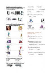 English Worksheet: quiz