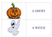 English worksheet: Halloween Domino 1