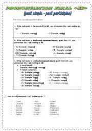 English Worksheet: PHONETICS - FINAL ED