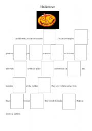English Worksheet: Halloween