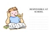 English worksheet: Responsibility 1