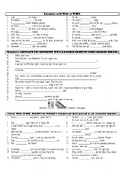 Past simple - regular verbs affirmative + BE affirmative, interrogative, negative