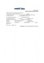 English Worksheet: work with opposites
