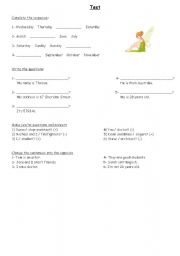 English worksheet: Present Simple