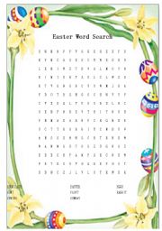 Easter Word Search