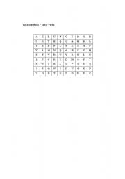 English Worksheet: verb