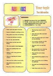 English Worksheet: Passive Voice Practice