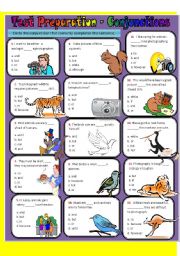 CONJUNCTIONS - TEST PREPARATION