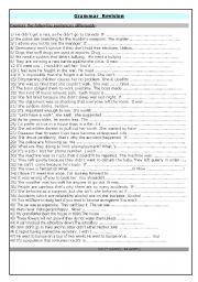 English Worksheet: express differently 