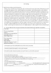 English Worksheet: Job hunting