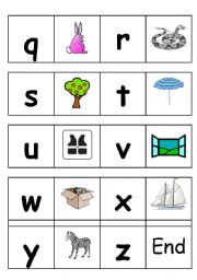 English Worksheet: Domino