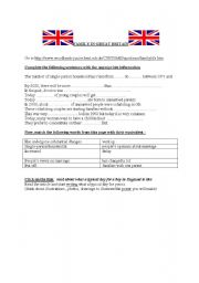 English Worksheet: Family in Great Britain