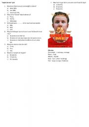 English Worksheet: Supersize me