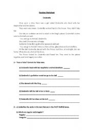 English worksheet: Revision worksheet