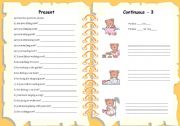 English Worksheet: Present Continuous - 3