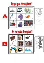 English Worksheet: Describing people,objects and places using RELATIVE PRONOUNS!