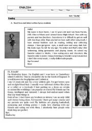 English Worksheet: Personal identification