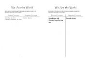 English Worksheet: Michael Jackson - We Are the World