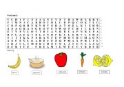 English worksheet: Food