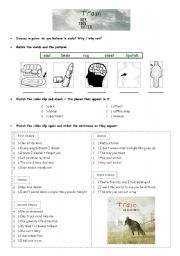 English Worksheet: Video activity - 