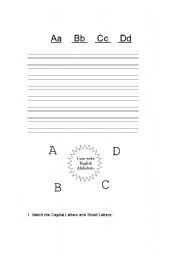 English worksheet: ABC