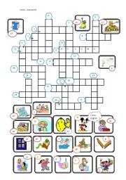 Verbs - crossword