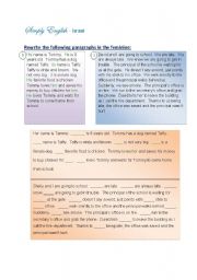 English Worksheet: Personal Pronouns