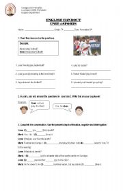 English worksheet: Can you talk about sports