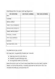 English Worksheet: Mind Your Clutter - Balance Your Life Worksheet