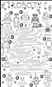 English Worksheet: robots