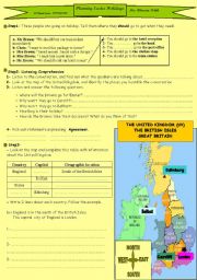 English Worksheet: Planning Easter Holiday