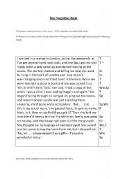English Worksheet: Narrative-Error Correction