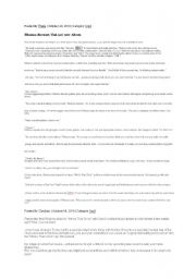 English Worksheet: POSTED BY :)