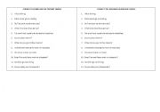 English worksheet: correct the mistakes