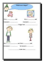 English worksheet: Measures