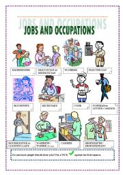 English Worksheet: Jobs and Occupations (part 4)