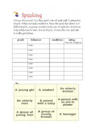 English Worksheet: road safety