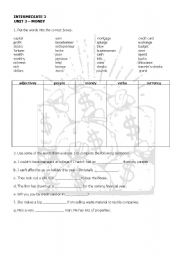 English Worksheet: Money vocab