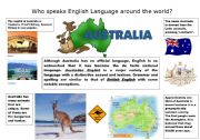 English Worksheet: Australia