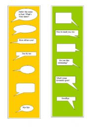 English Worksheet: Role play