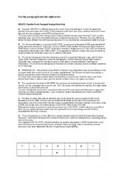 English Worksheet: Nasa -Black Hole
