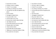 English Worksheet: Correct mistakes - Present Simple