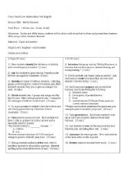 English worksheet: Hobby Business