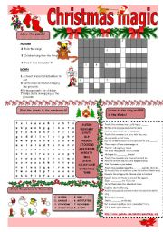 English Worksheet: Christmas