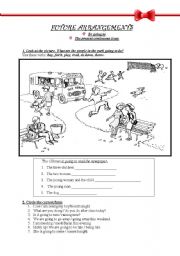 English Worksheet: FUTURE ARRANGEMENTS