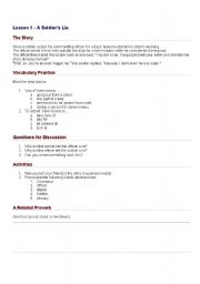 English Worksheet: 10 Conversations