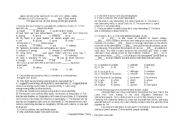 English Worksheet: English Ex