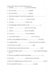 English Worksheet: Present Perfect or Present Perfect continuous