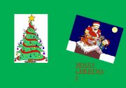 English Worksheet: Christmas Card