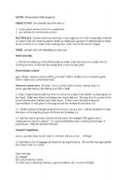 English worksheet: Giving directions